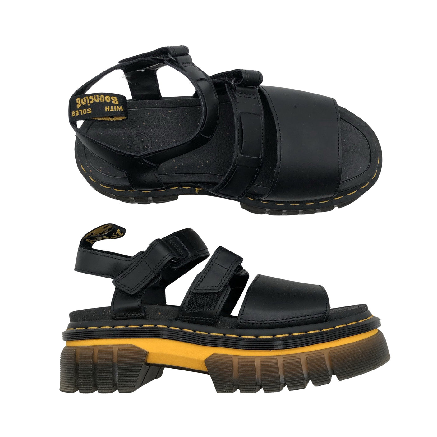 Naisten Dr. Martens - Sandaalit, koko 41 - Musta (1)