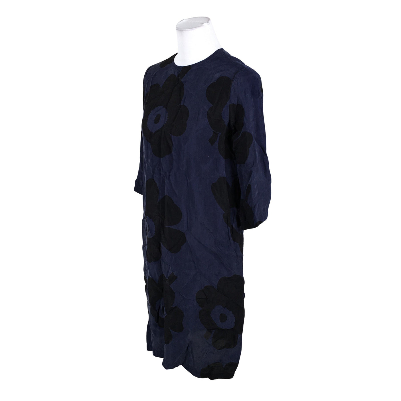 Naisten Marimekko - Sifonkimekko, koko 34 - Sininen (3)