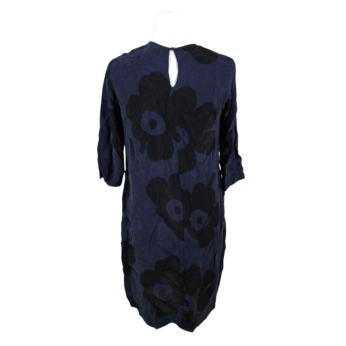 Naisten Marimekko - Sifonkimekko, koko 34 - Sininen (2)