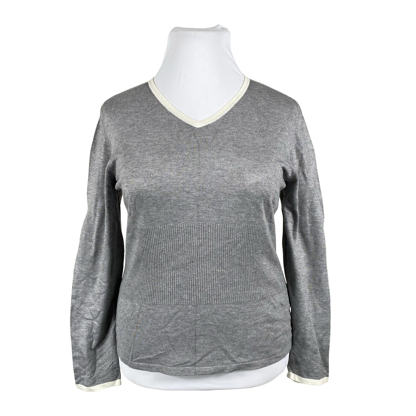 Naisten Maglia - Neulepaita, koko 42 - Harmaa (1)