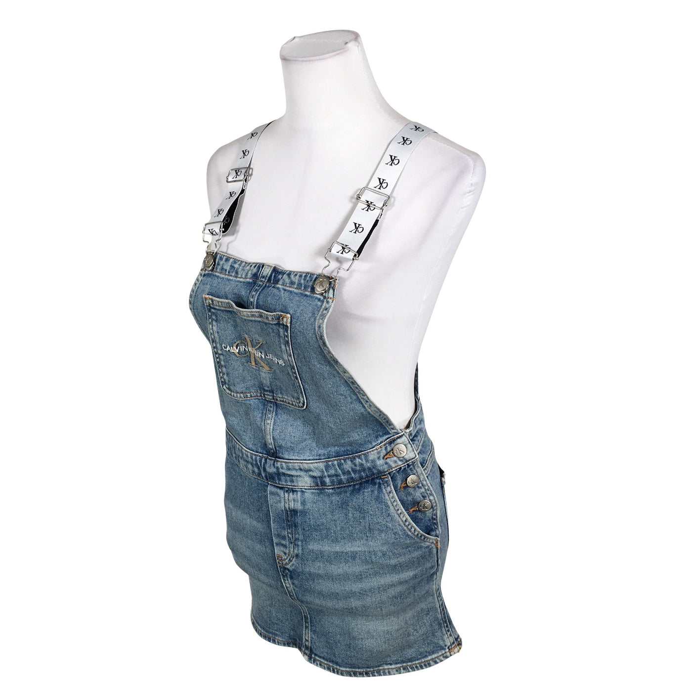 Naisten Calvin Klein Jeans - Farkkuhame, koko 40 - Sininen (3)