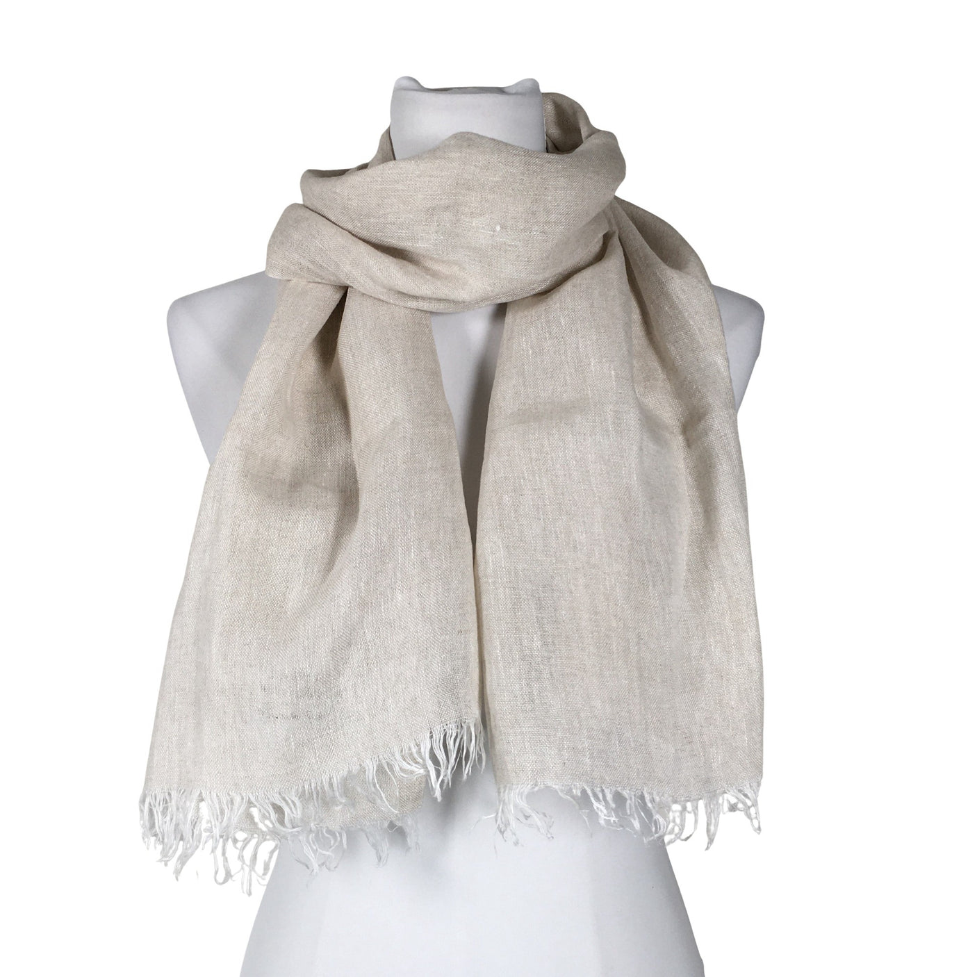 Naisten Lapuan Kankurit - Huivi, koko Midi - Beige (1)