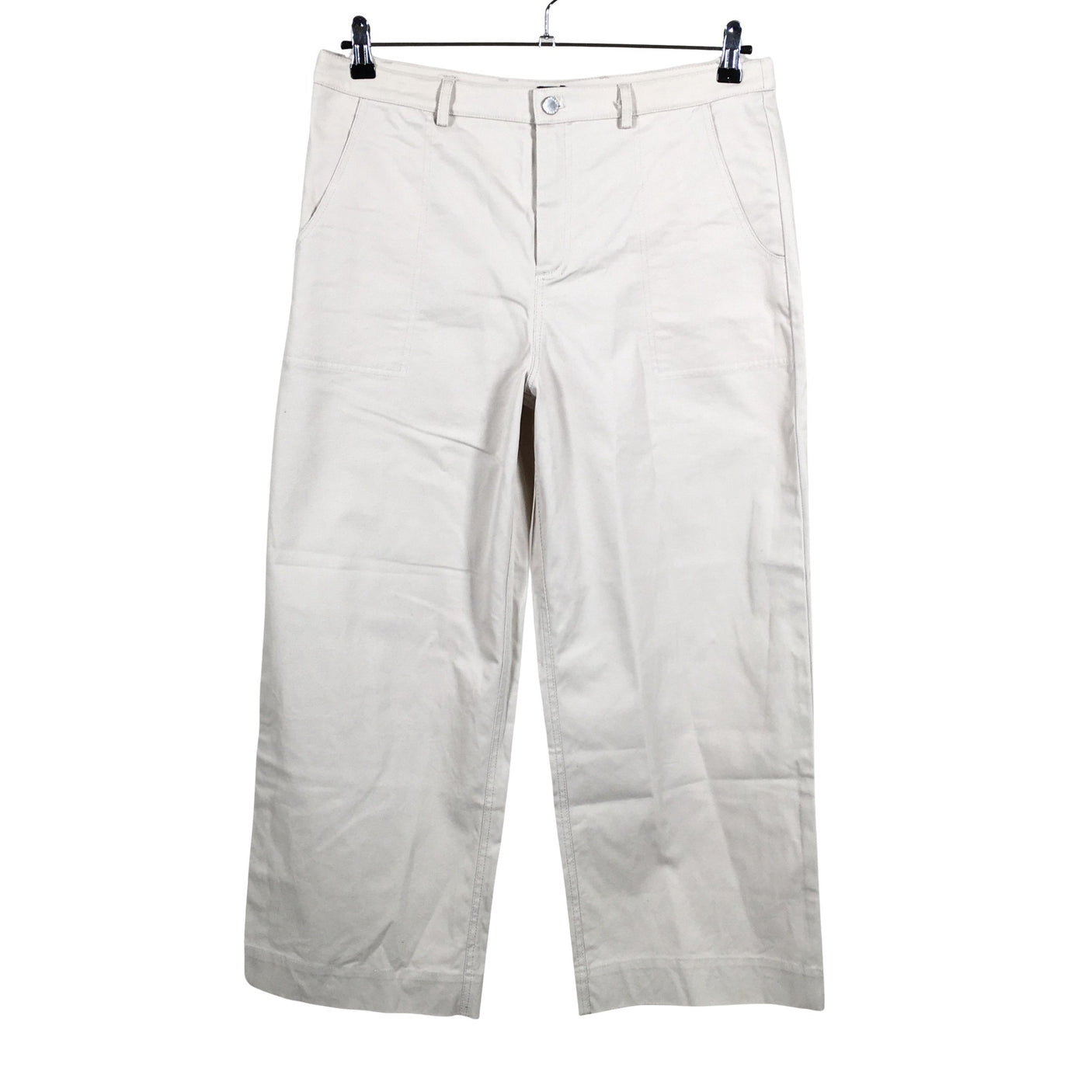 Naisten R-collection - Kangashousut, koko 42 - Beige (1)