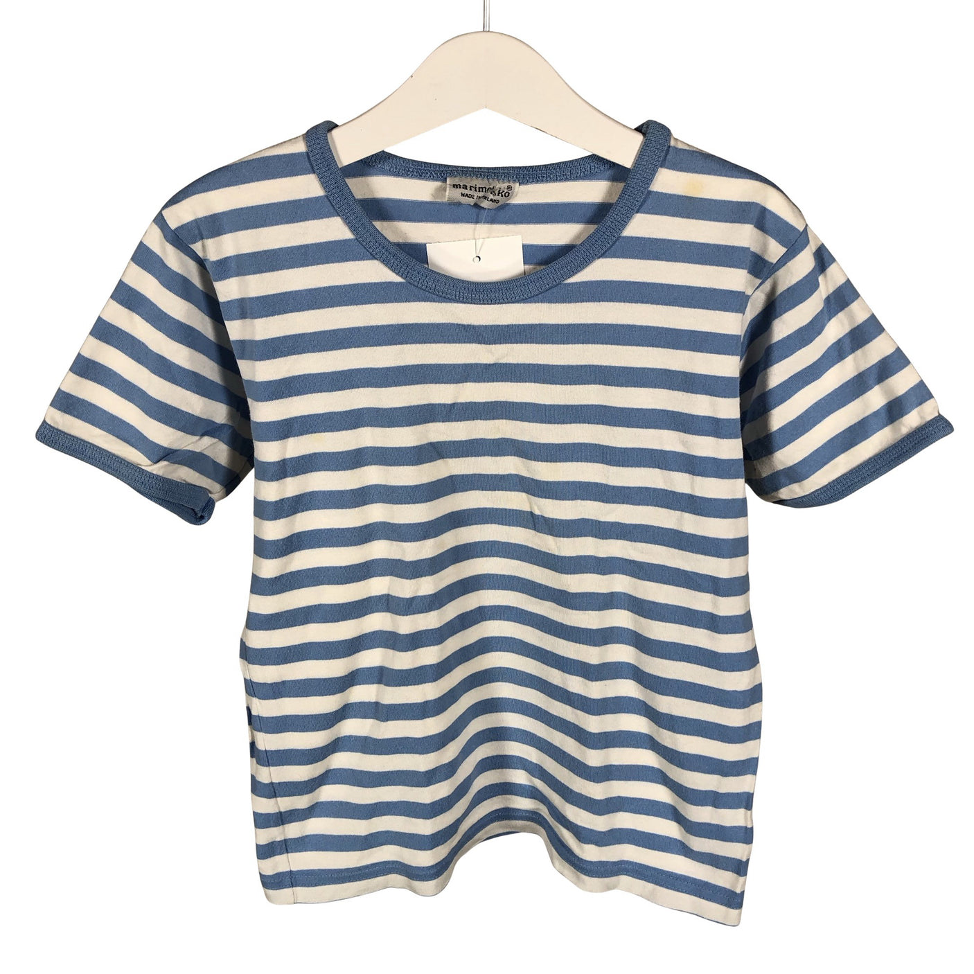 Unisex Marimekko - T-paita, koko 104 - 110 - Vaaleansininen (1)