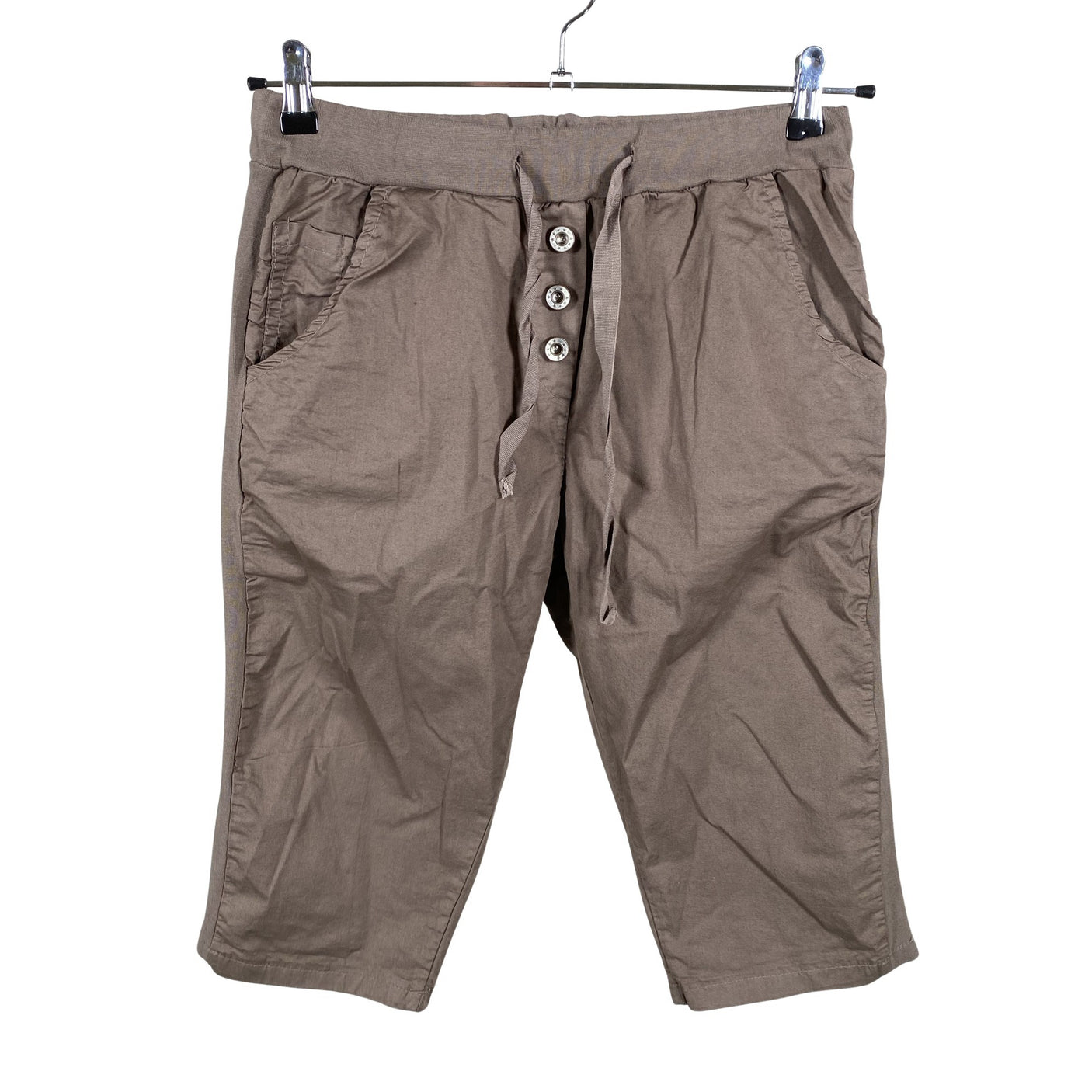 Naisten Perfect Jeans - Kangascaprit, koko 38 - Ruskea (1)
