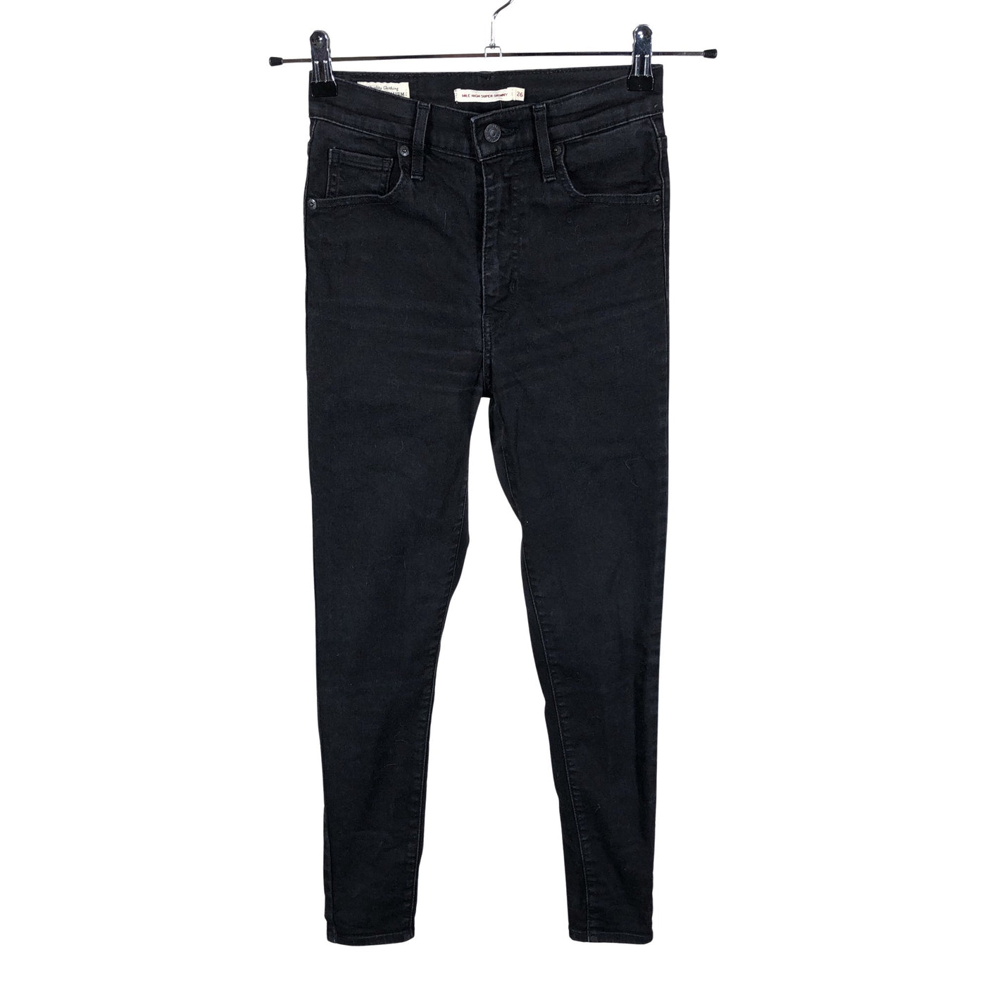 Naisten Levi's - Farkut, koko W26 - Musta (1)