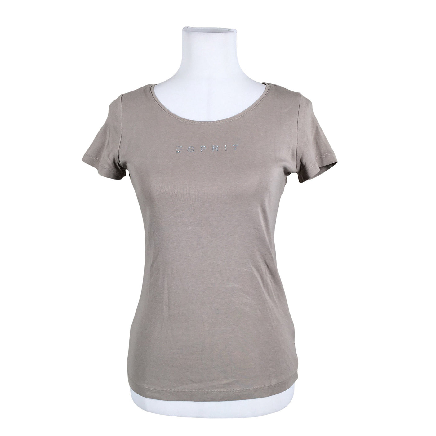 Naisten Esprit - T-paita, koko 36 - Harmaa (1)