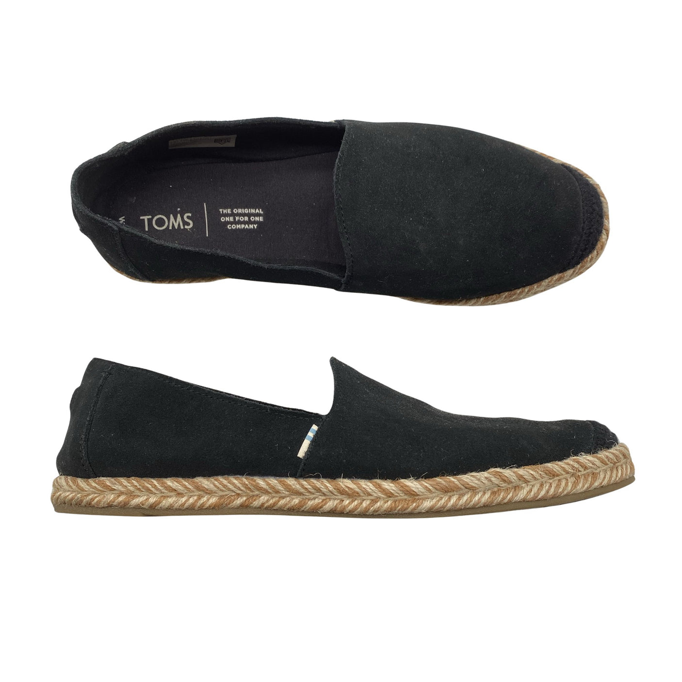 Naisten Toms - Loaferit, koko 39 - Musta (1)