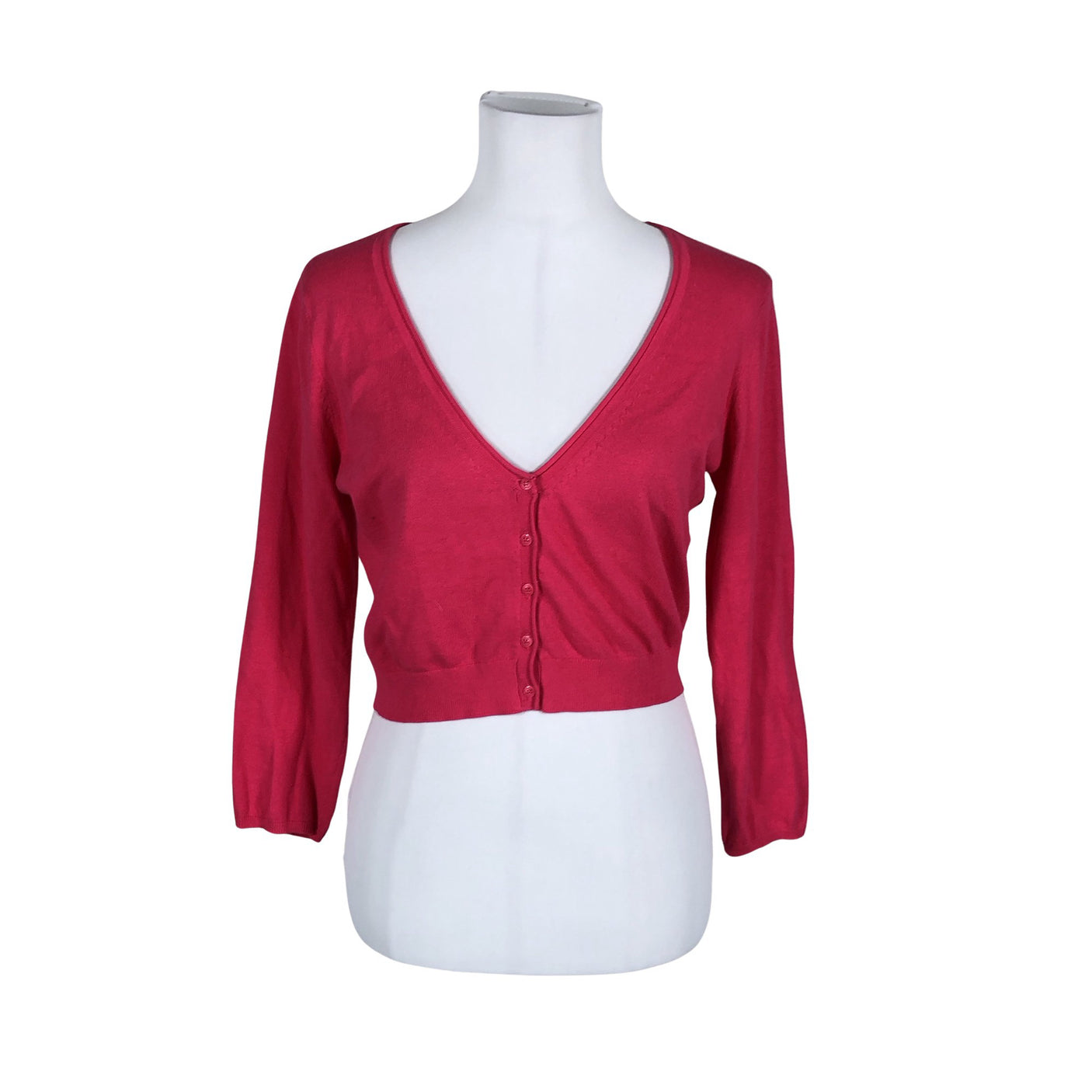 Naisten Esprit - Neulebolero, koko 38 - Pinkki (1)