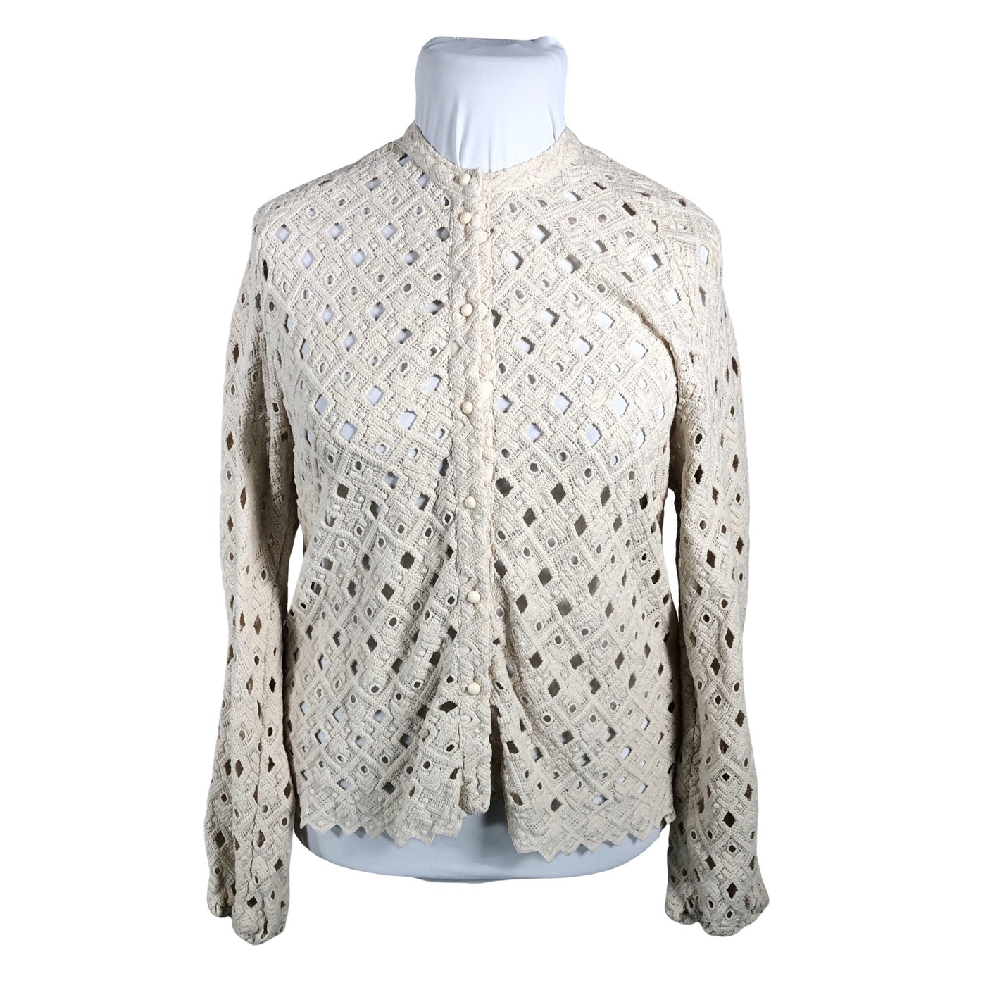 Naisten Dante 6 - Neuletakki, koko 42 - Beige (1)