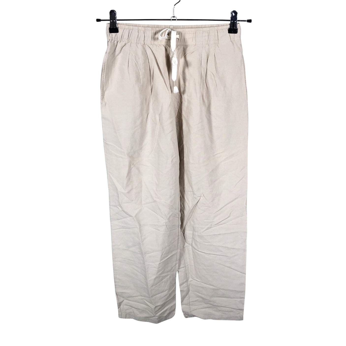 Naisten Uniqlo - Kangashousut, koko 34 - Beige (1)