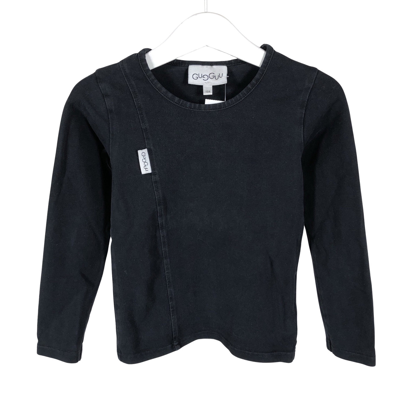 Unisex Gugguu - Trikoopaita, koko 98 - 104 - Musta (1)