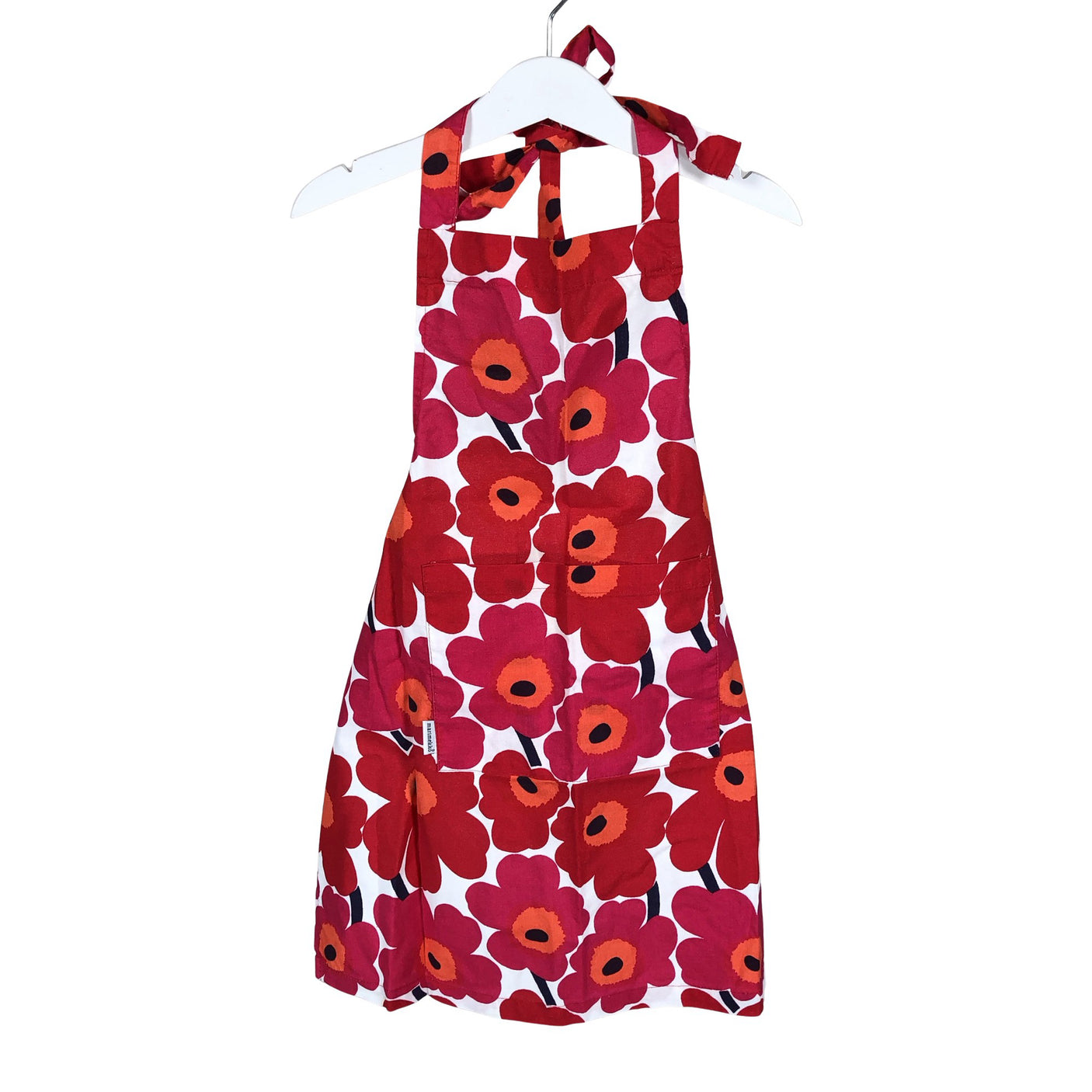 Tyttöjen Marimekko - Esiliina, koko 146 - 152 - Pinkki (1)