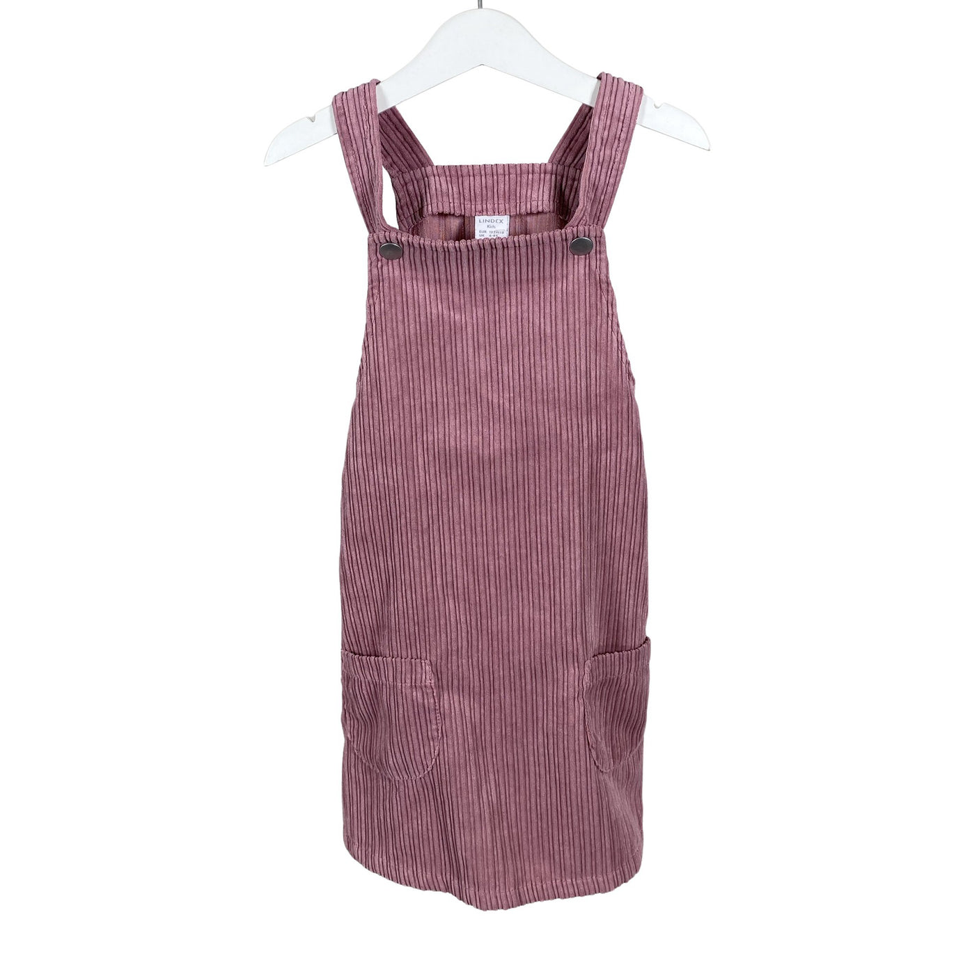 Tyttöjen Lindex - Kangasmekko, koko 122 - 128 - Vaaleanpunainen (1)