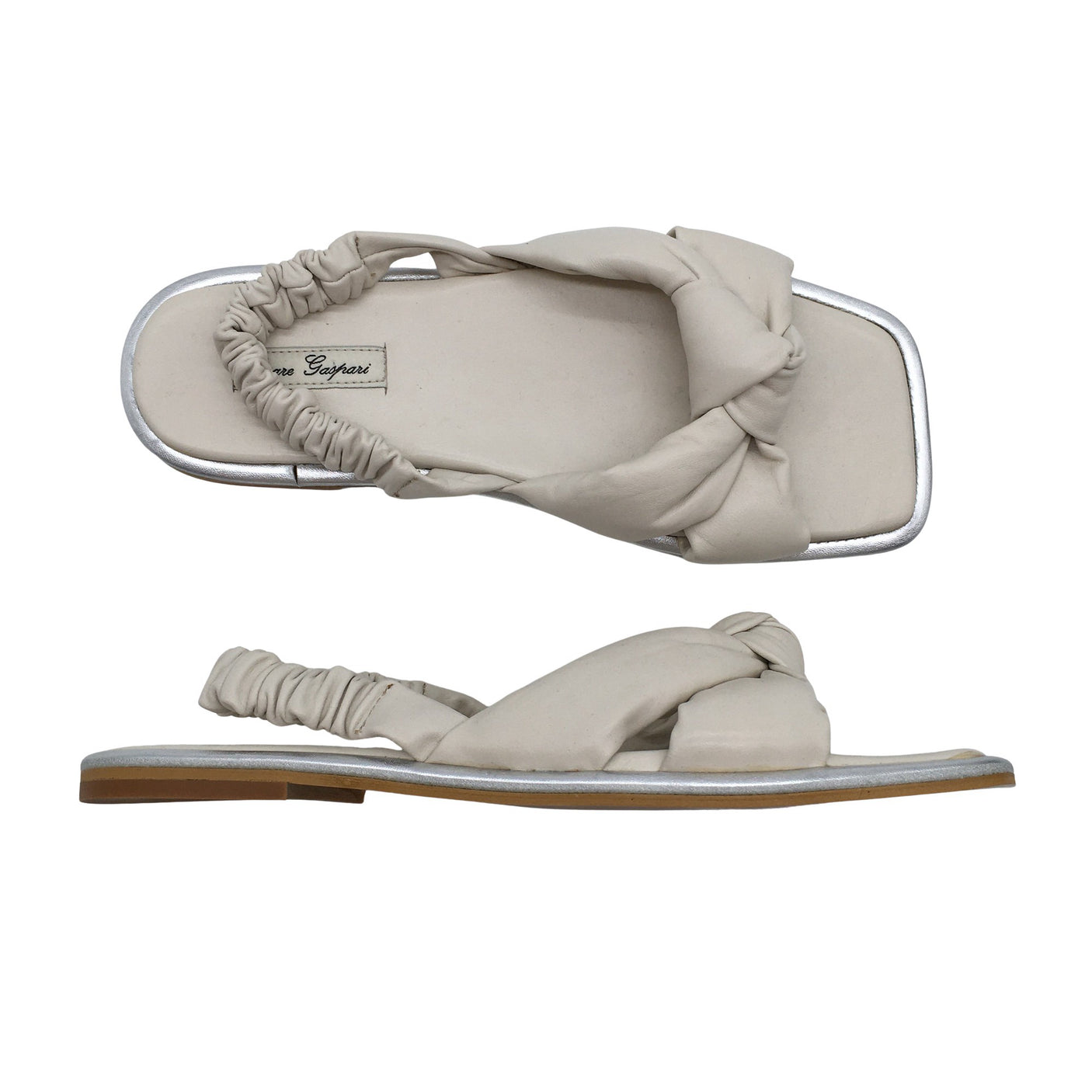 Naisten Cesare Gaspari - Sandaalit, koko 40 - Beige (1)