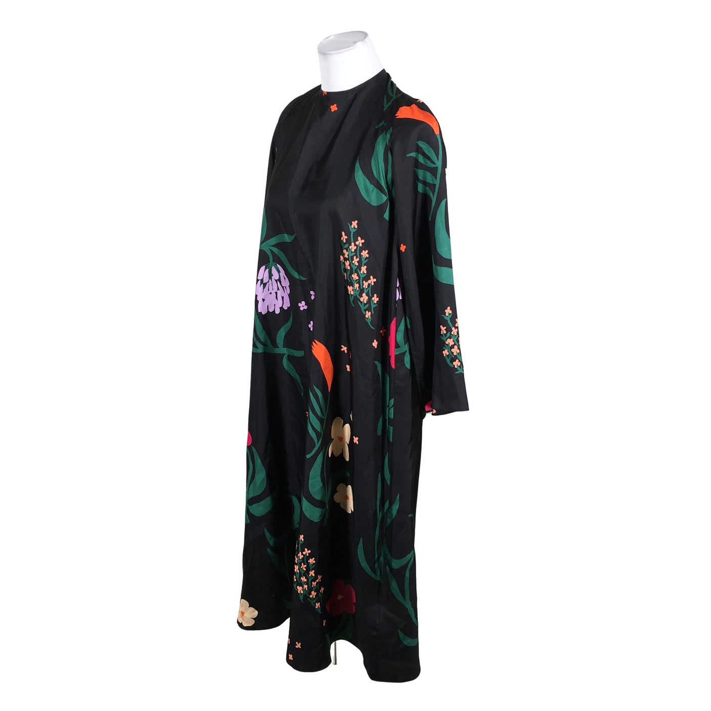 Naisten Marimekko - Sifonkimekko, koko 36 - Musta (3)