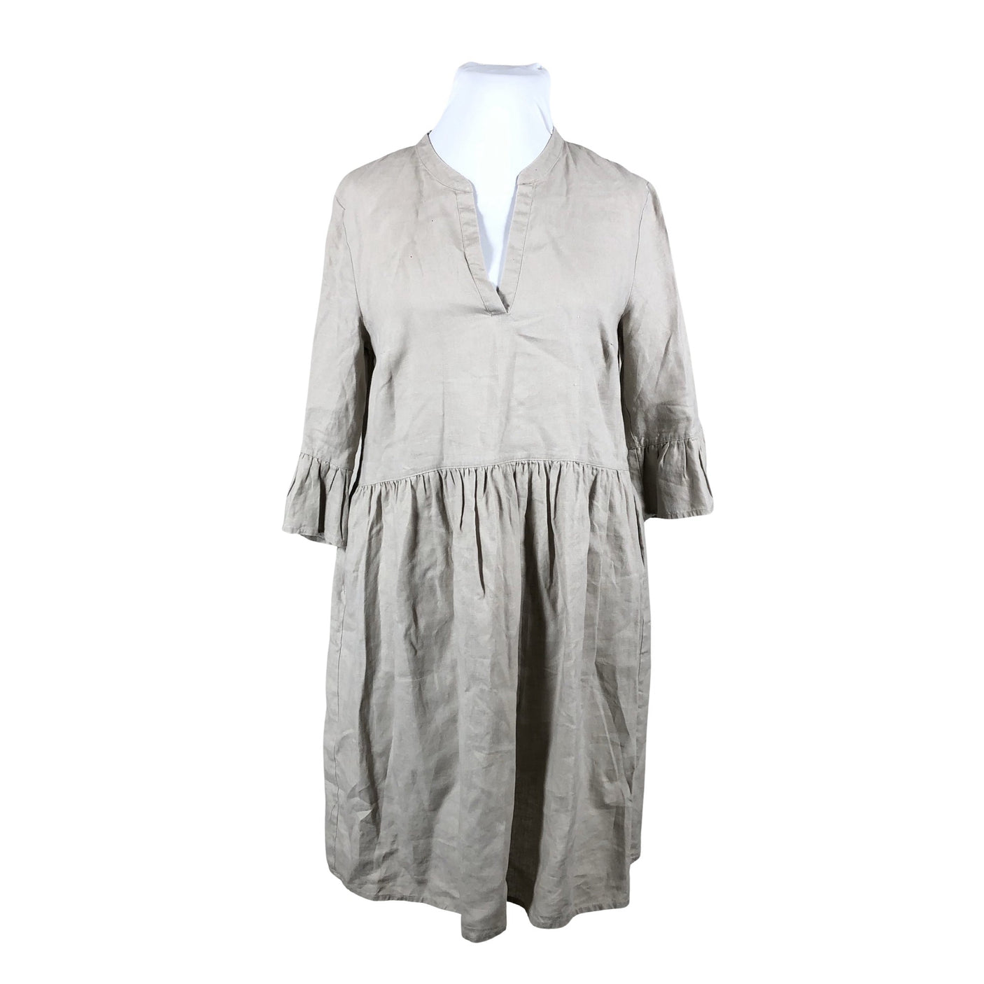 Naisten White Label - Kangasmekko, koko 42 - Beige (1)