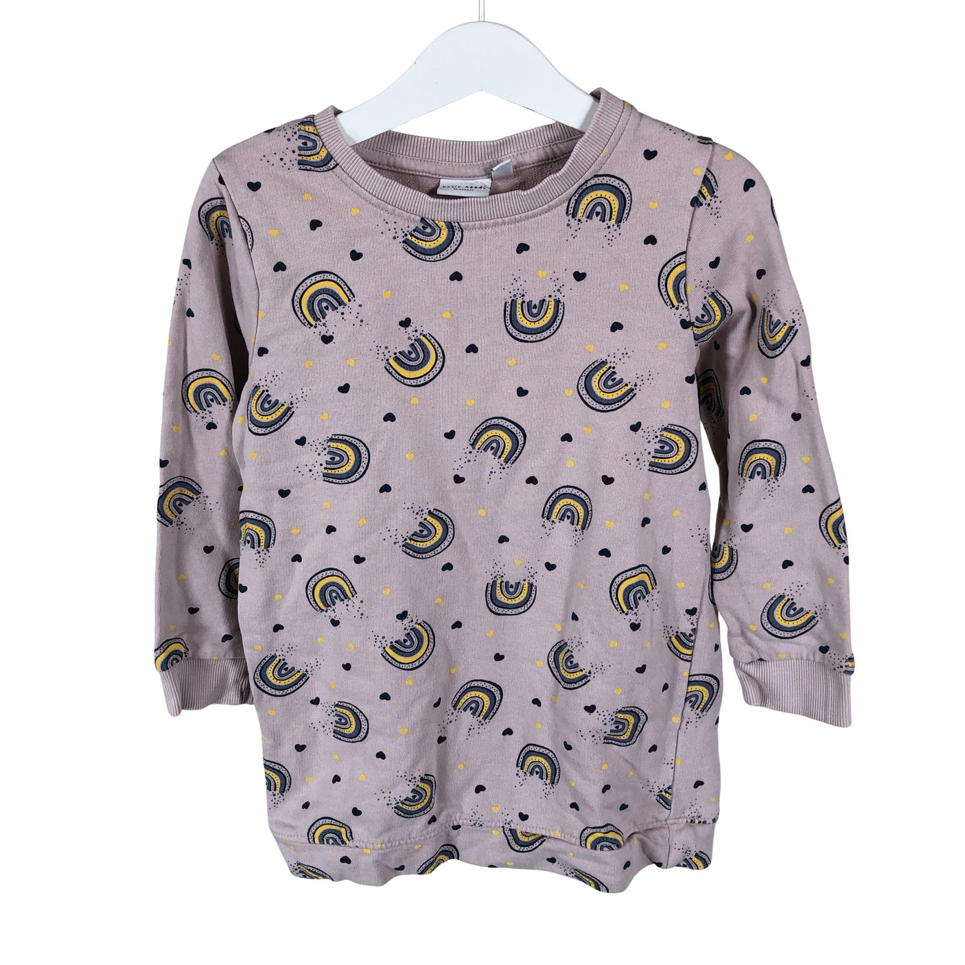 Tyttöjen Name It - Collegemekko, koko 110 - 116 - Vaaleanpunainen (1)