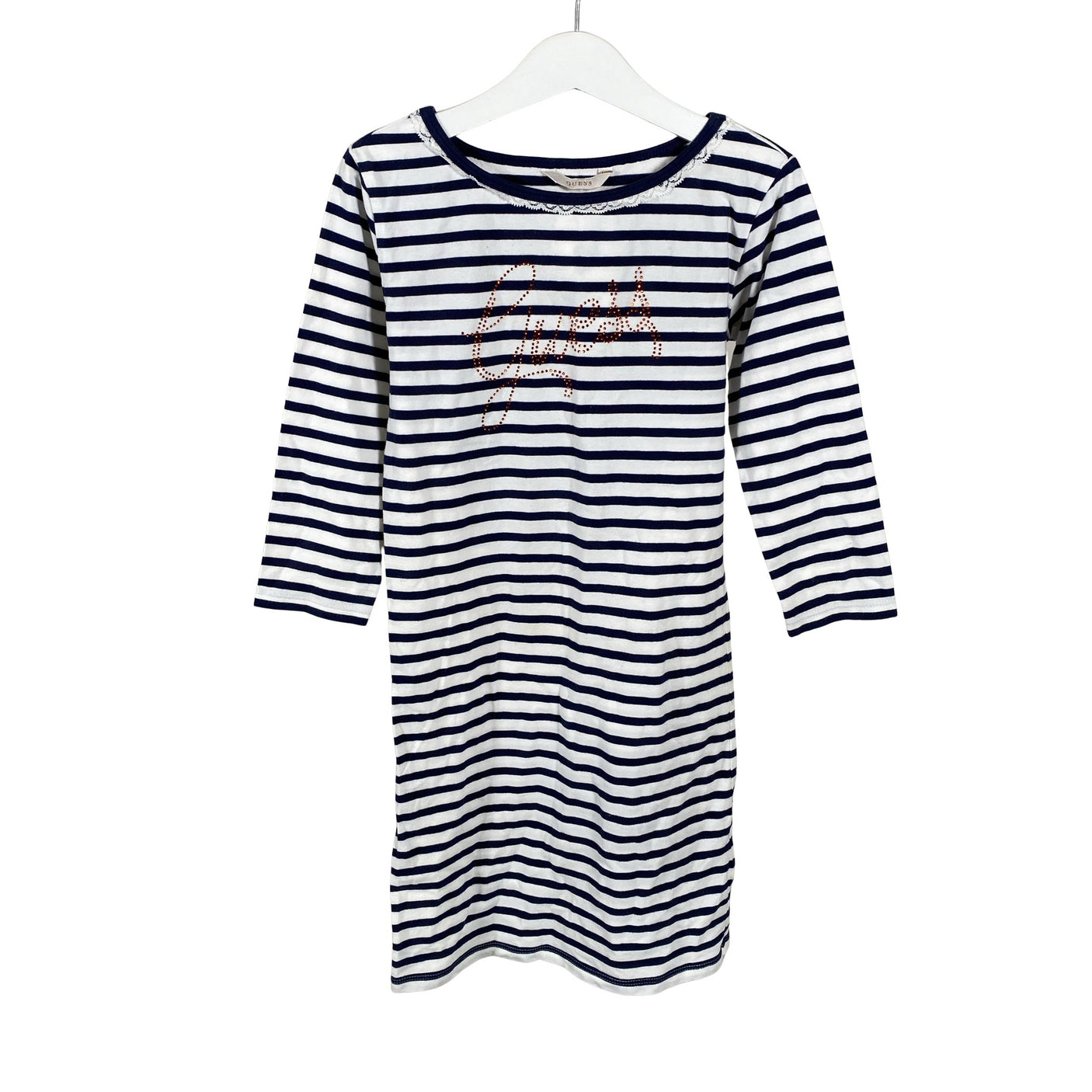 Tyttöjen Guess - Trikoomekko, koko 134 - 140 - Sininen (1)