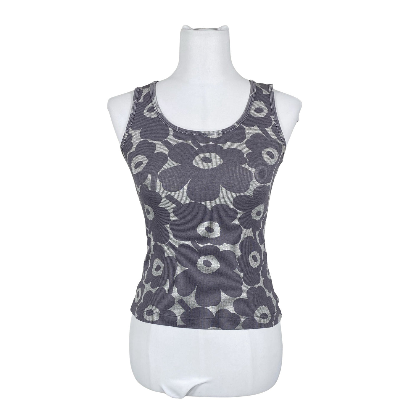 Naisten Marimekko - Trikootoppi, koko 34 - Harmaa (1)