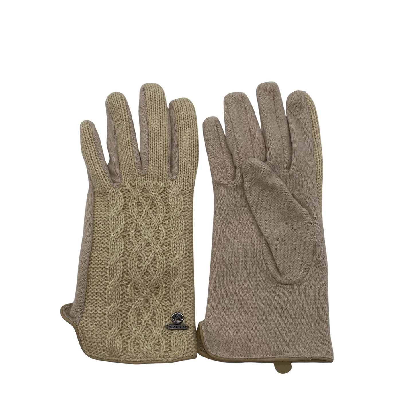 Naisten Luhta - Talvihanskat, koko Ei kokoa - Beige (1)