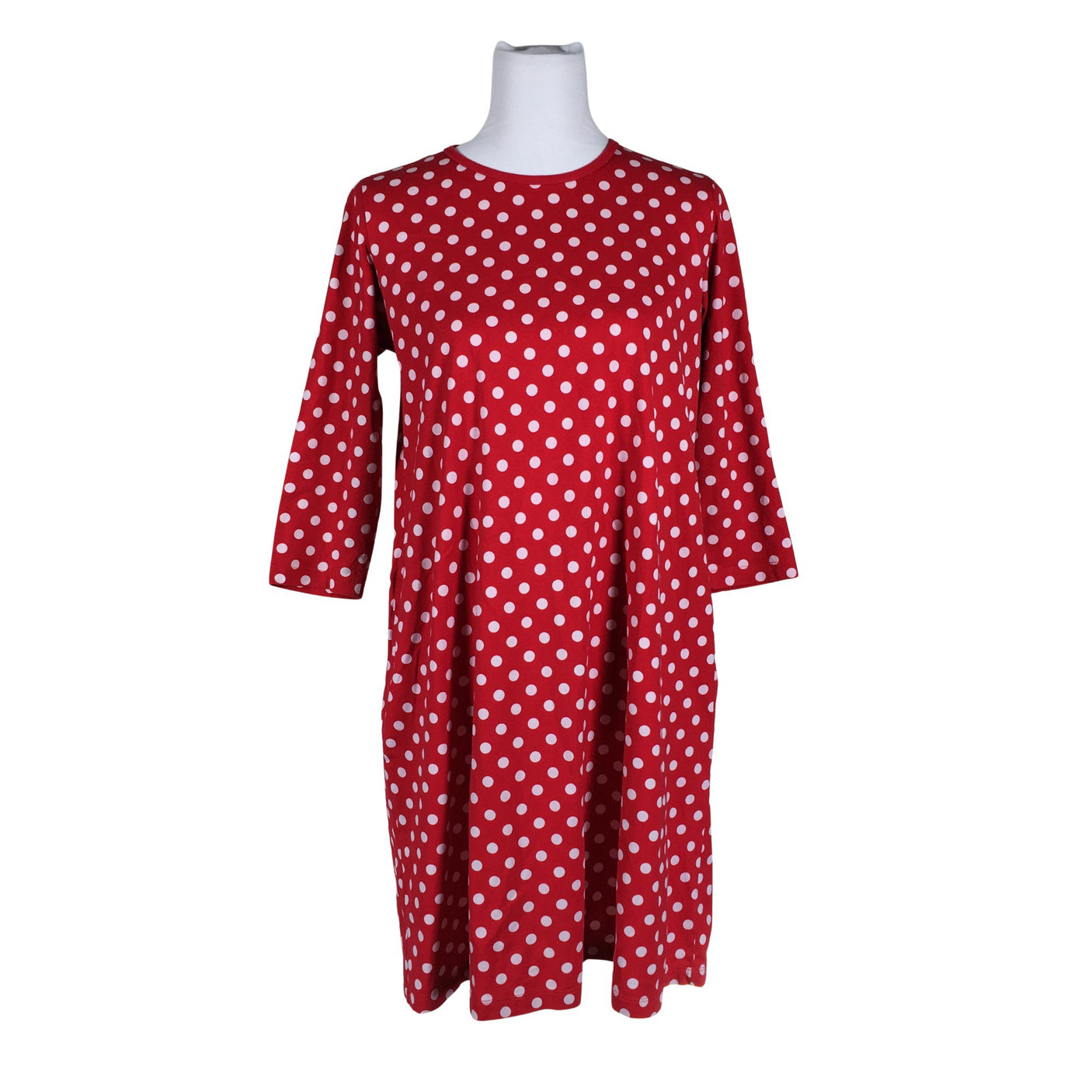 Naisten Marimekko - Trikoomekko, koko 36 - Punainen (1)