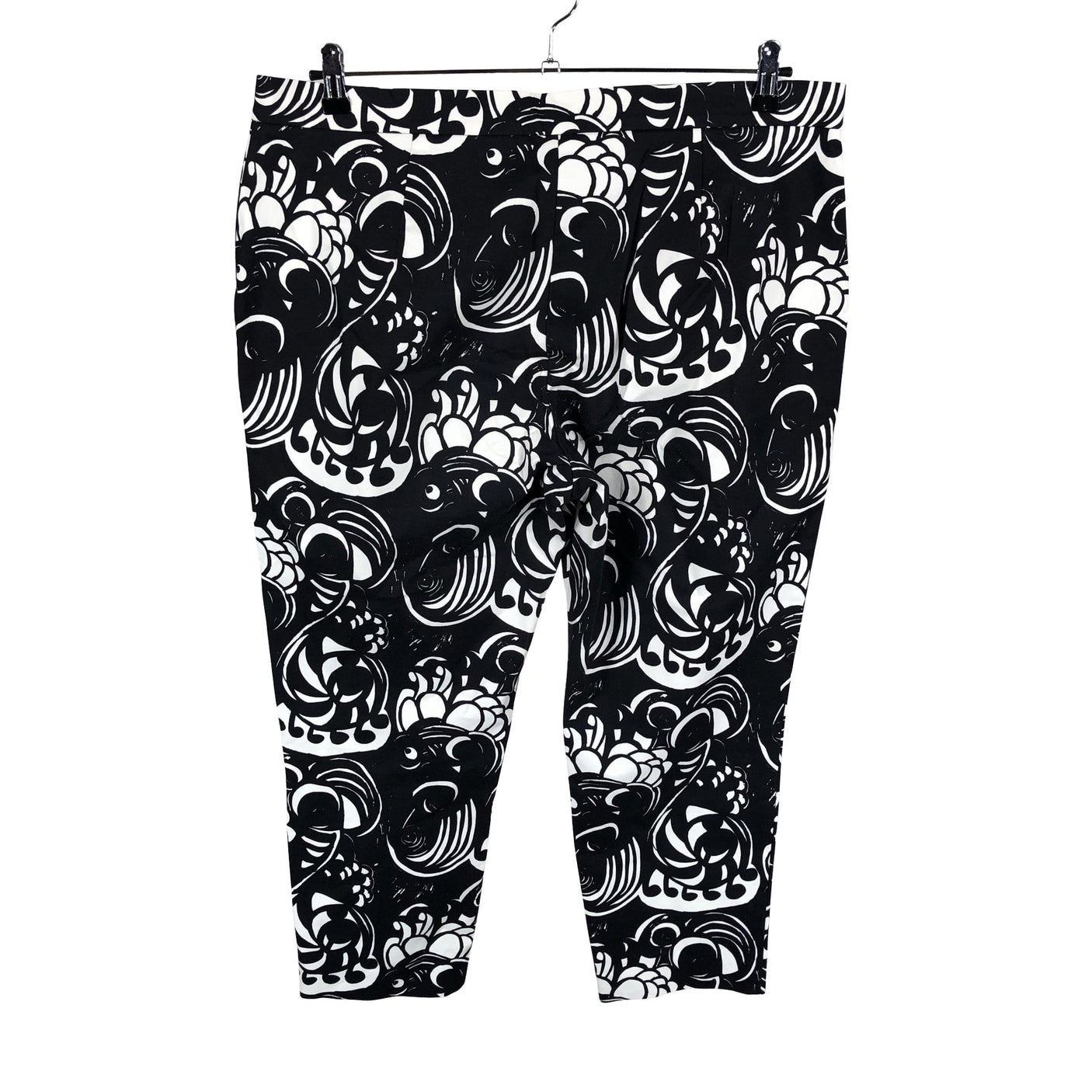 Naisten Marimekko - Kangashousut, koko 46 - Musta (2)