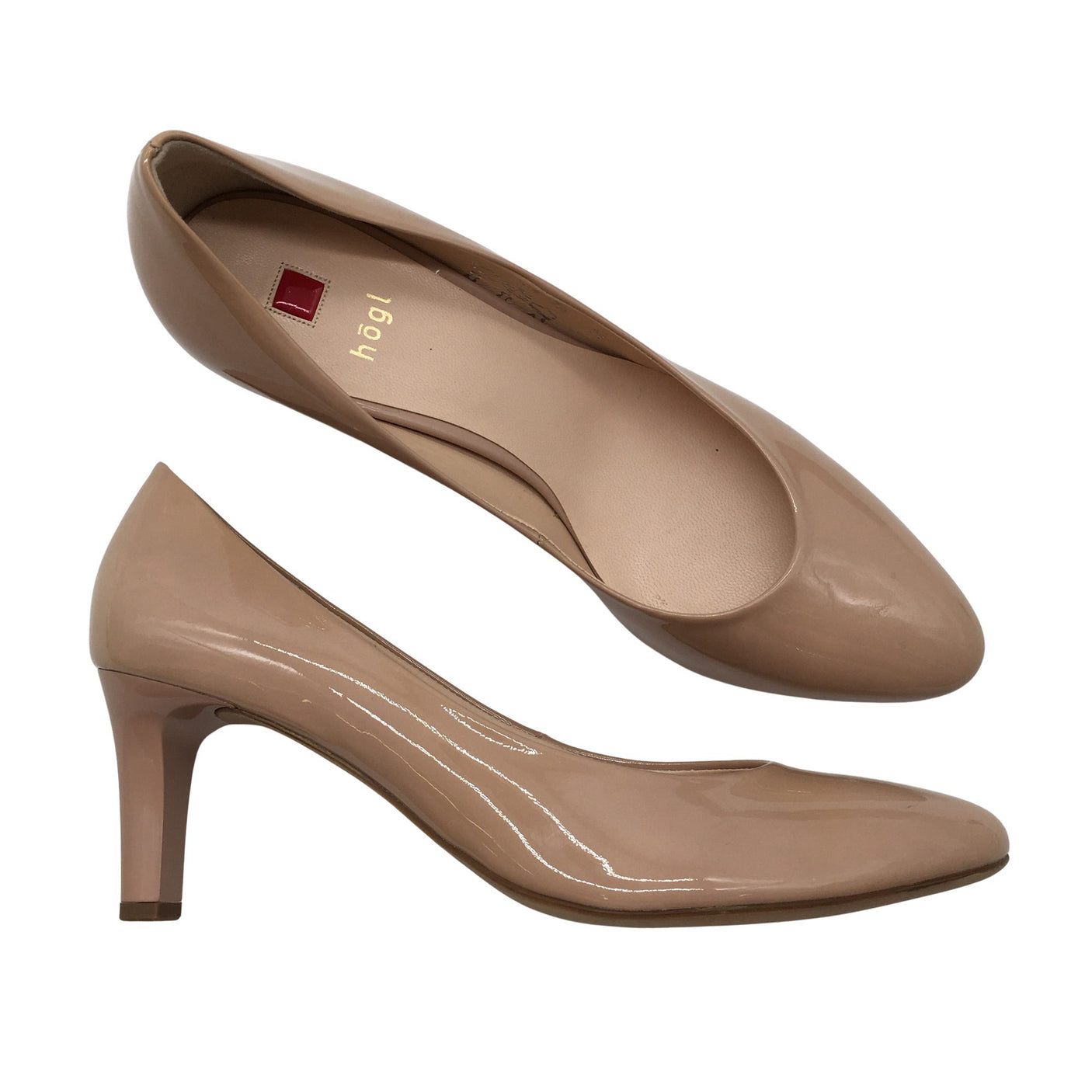 Naisten Högl - Korkokengät, koko 41 - Beige (1)