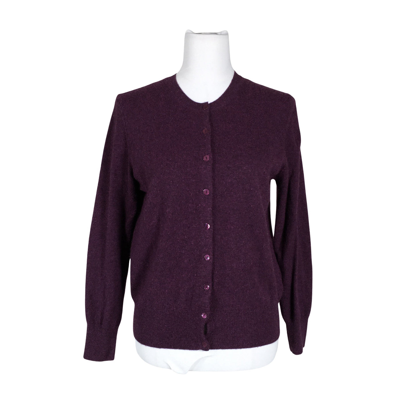 Naisten Autograph by Marks & Spencer - Neuletakki, koko 38 - Violetti (1)