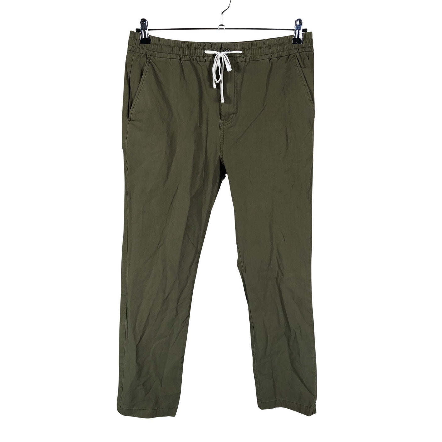 Naisten J.Crew - Kangashousut, koko 38 - Vihreä (1)