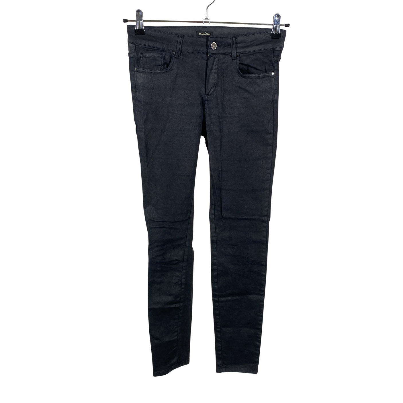 Naisten Massimo Dutti - Farkut, koko 36 - Musta (1)