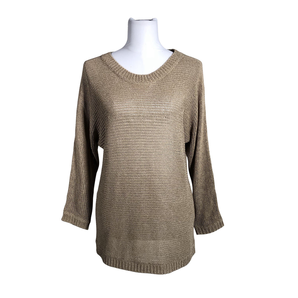 Naisten Sand - Neulepaita, koko 36 - Beige (1)