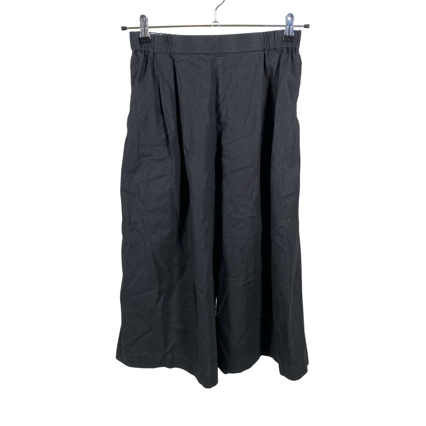 Naisten Uniqlo - Kangascaprit, koko 38 - Musta (1)