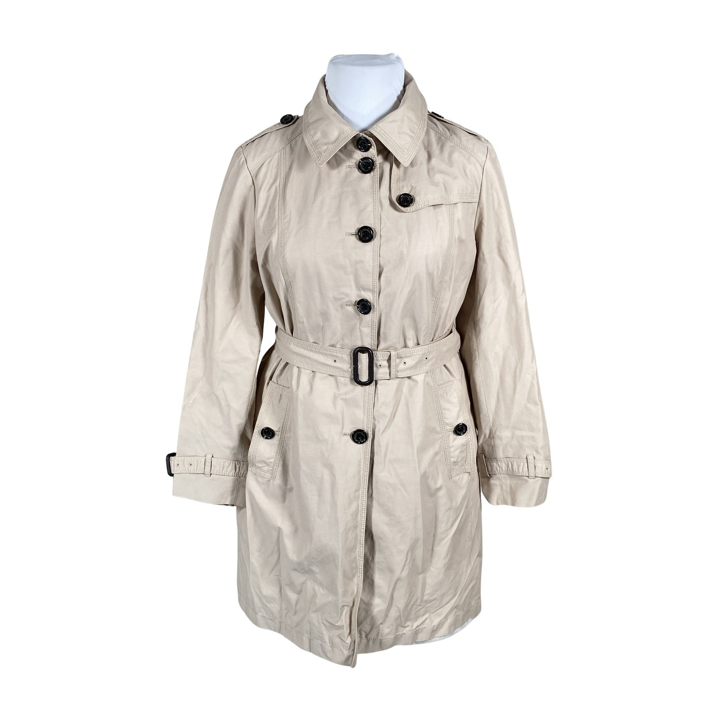 Naisten Ajatar - Trenssitakki, koko 42 - Beige (1)