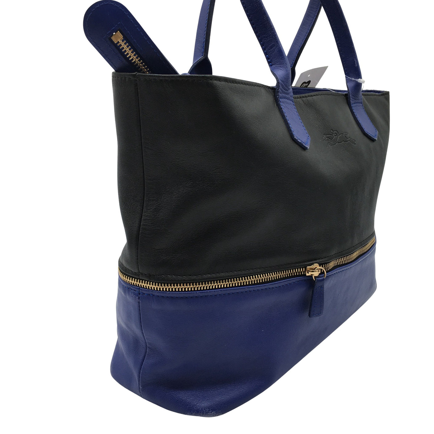 Naisten Longchamp - Käsilaukku, koko Maxi - Sininen (2)