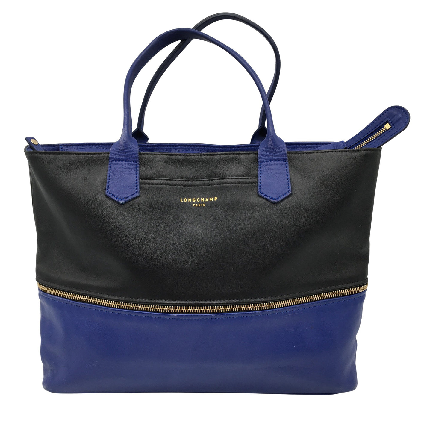 Naisten Longchamp - Käsilaukku, koko Maxi - Sininen (1)