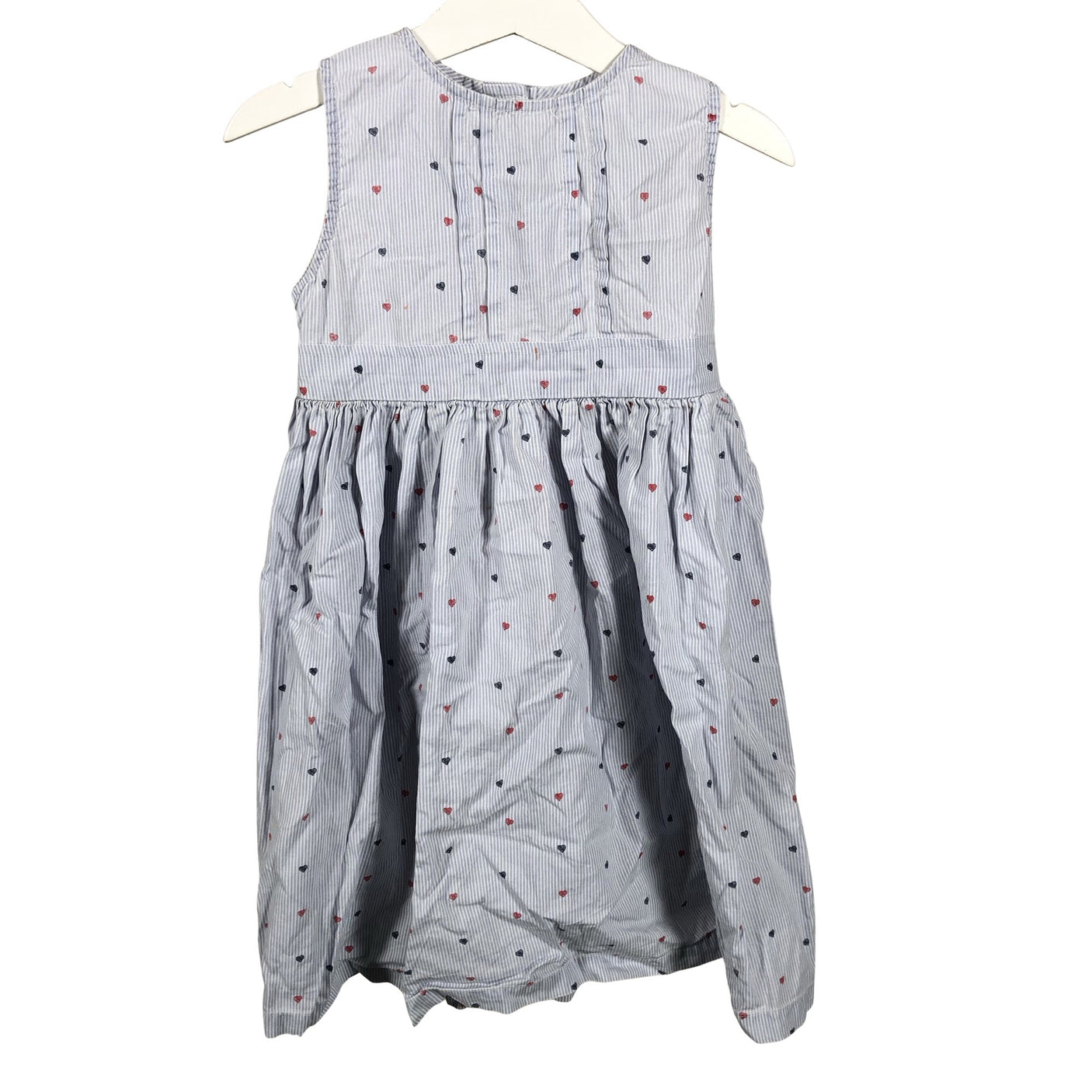 Tyttöjen Collection - Kangasmekko, koko 98 - 104 - Vaaleansininen (1)