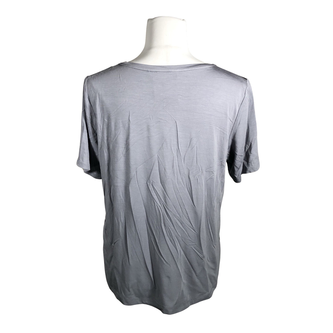 Naisten Essentials by Stockmann - T-paita, koko 38 - Harmaa (2)
