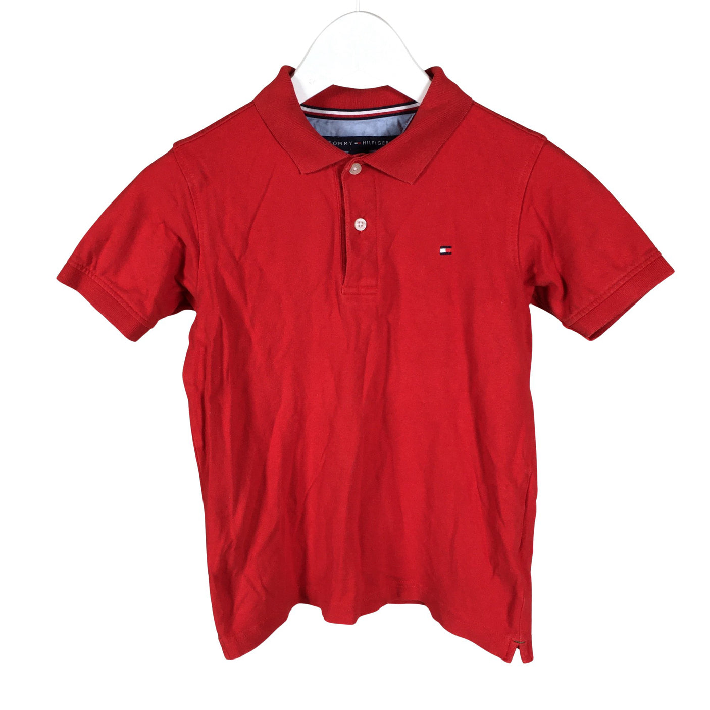 Unisex Tommy Hilfiger - Pikeepaita, koko 146 - 152 - Punainen (1)