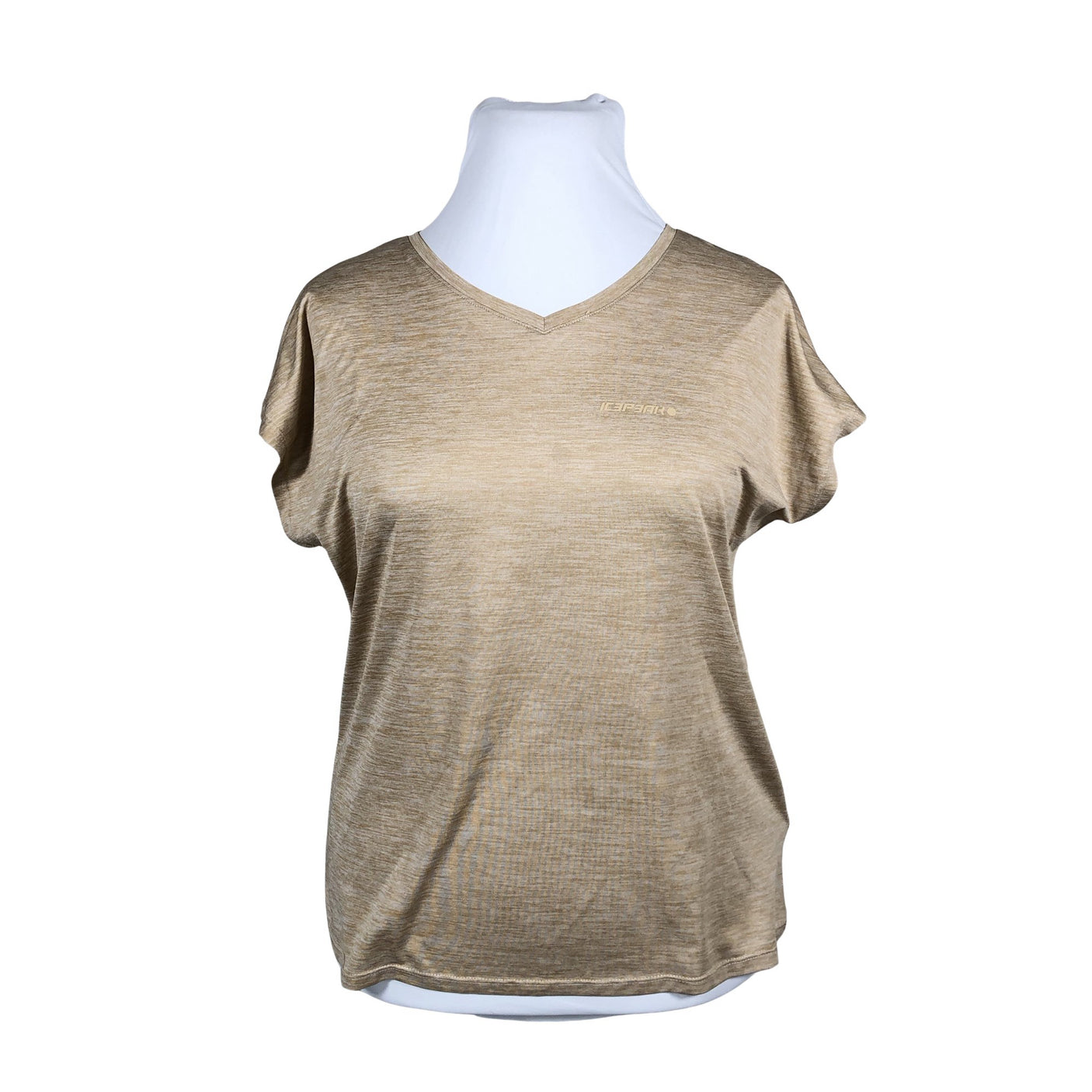 Naisten Icepeak - Urheilupaita, lyhyet hihat, koko 42 - Beige (1)