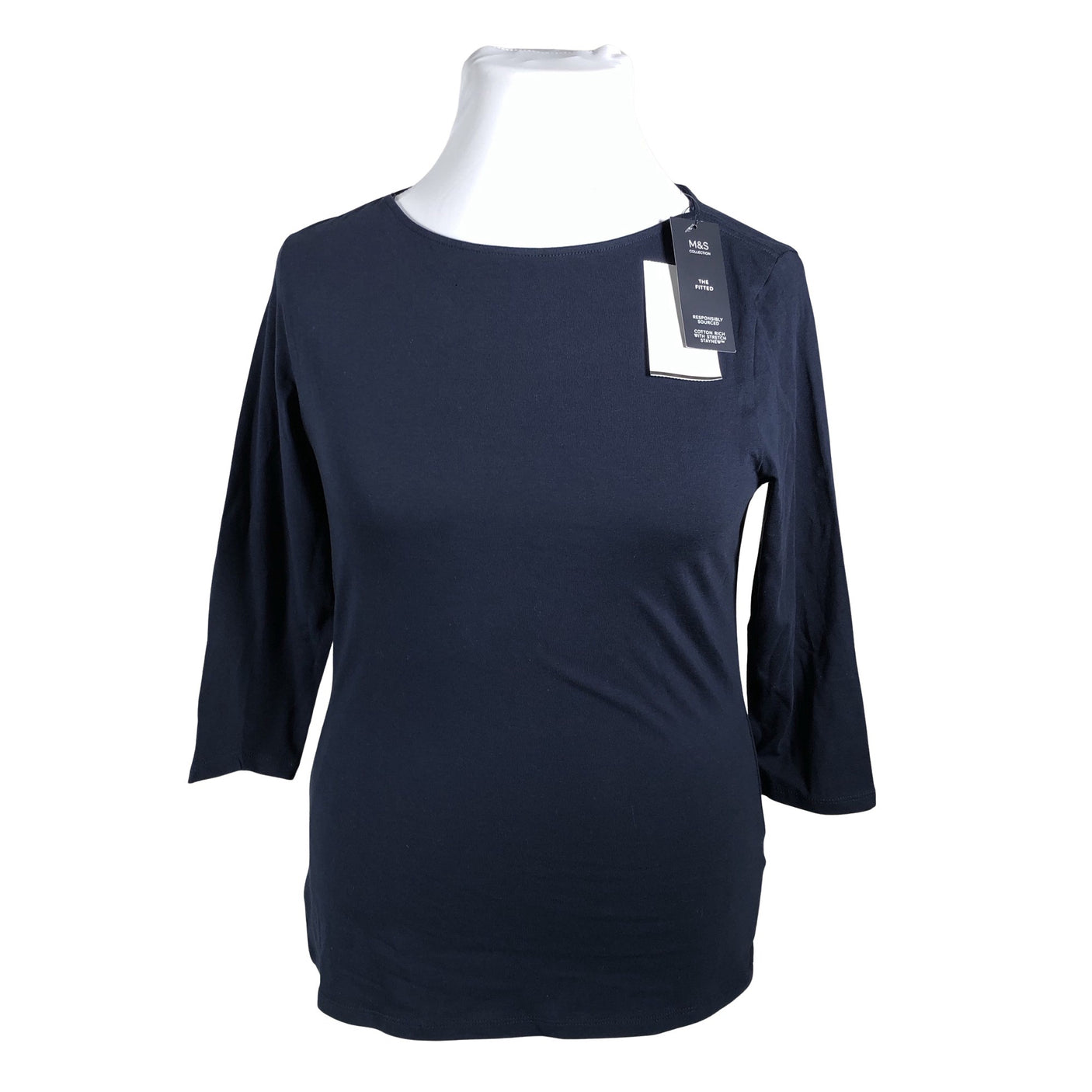 Naisten Marks&Spencer - Trikoopaita, koko 42 - Sininen (1)