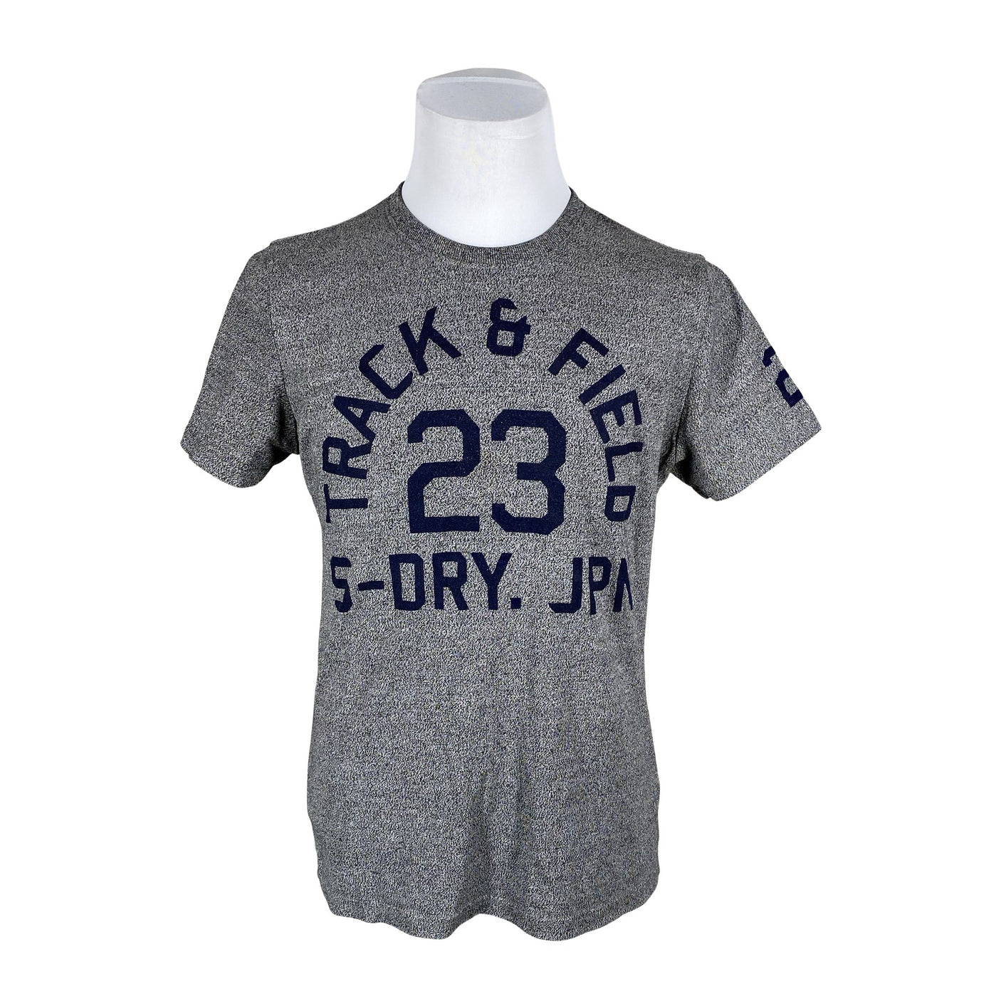 Miesten Superdry - T-paita, koko L - Harmaa (1)