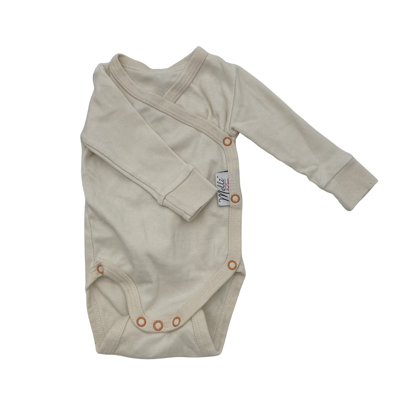 Unisex Melli - Body, koko 56 - 62 - Valkoinen (1)