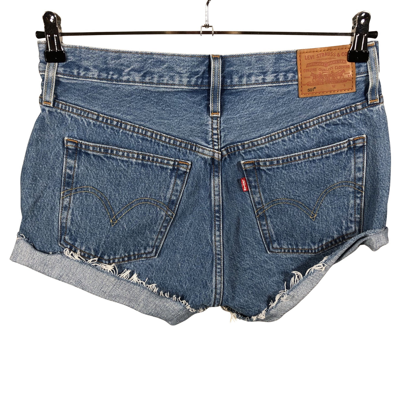 Naisten Levi's - Farkkushortsit, koko W29 - Sininen (2)