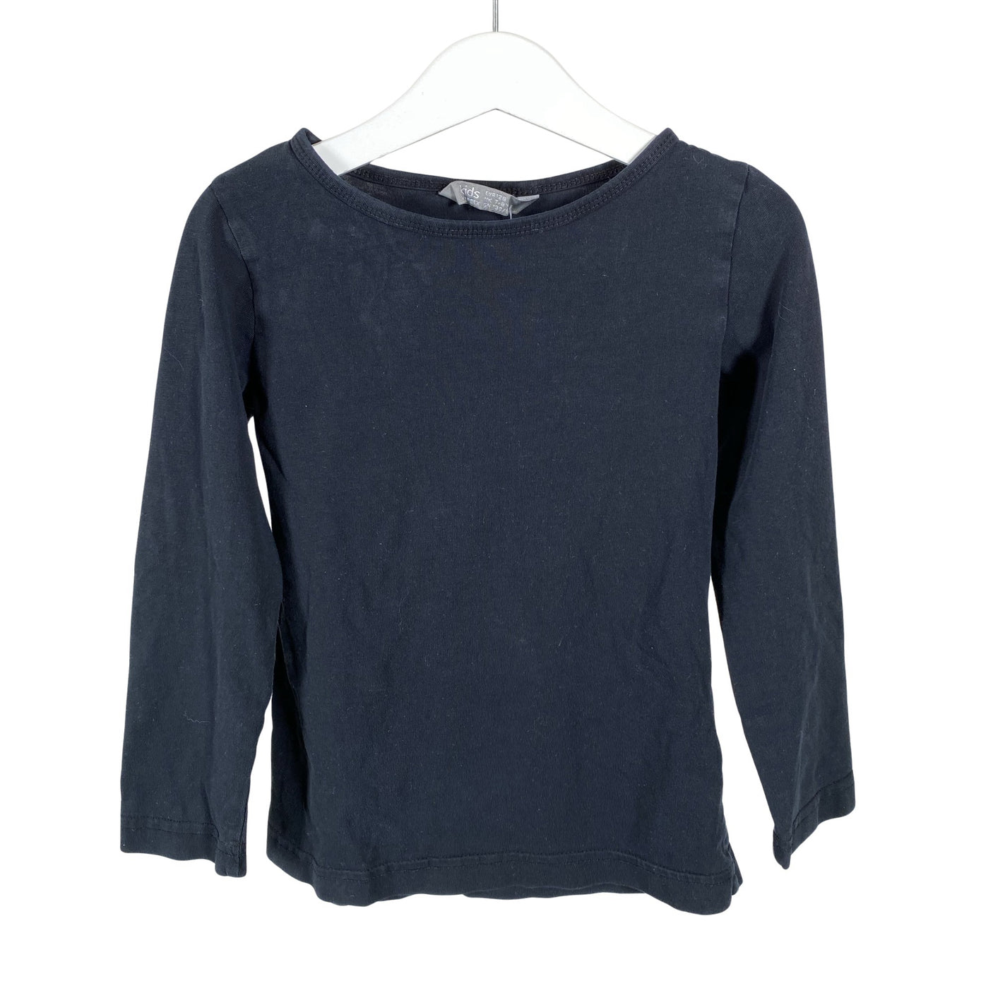 Unisex Lindex - Trikoopaita, koko 122 - 128 - Musta (1)