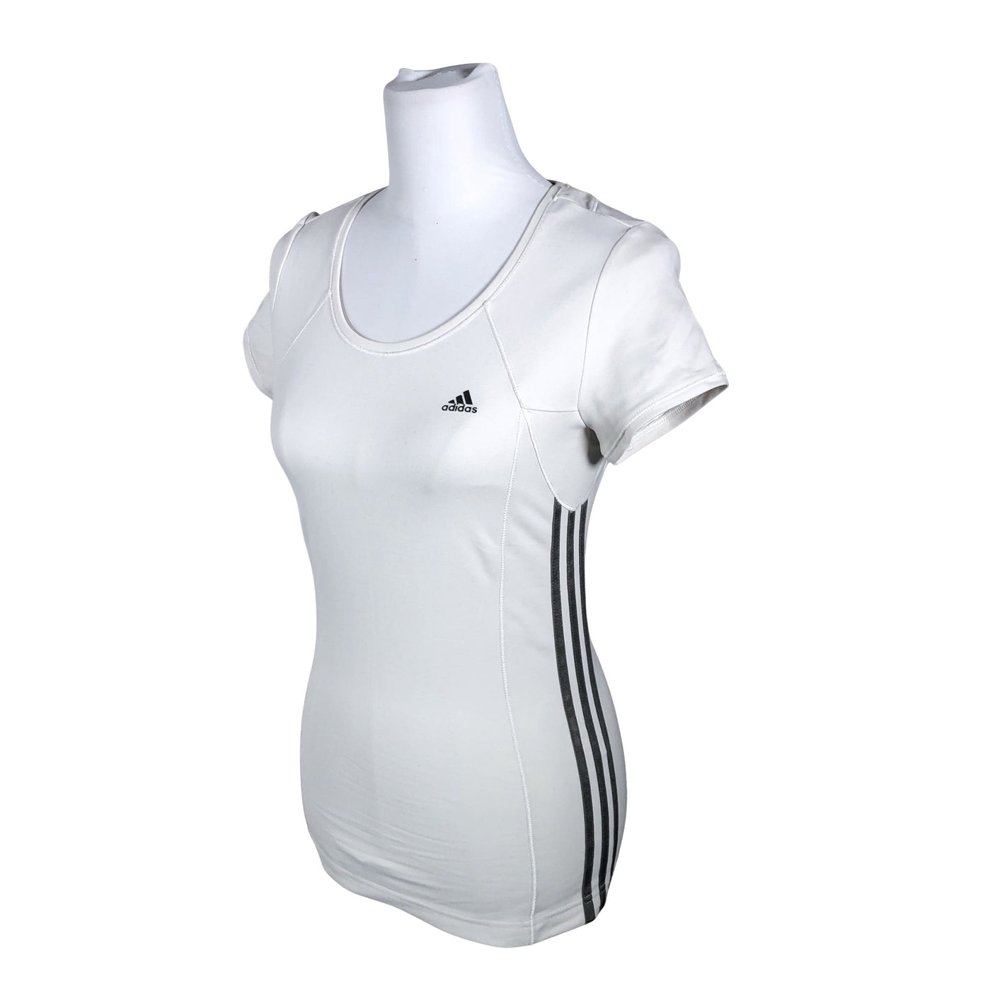 Naisten Adidas - Urheilupaita, lyhyet hihat, koko 36 - Valkoinen (2)