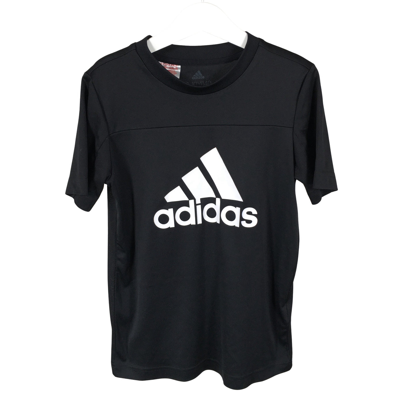 Unisex Adidas - Urheilupaita, lyhyet hihat, koko 134 - 140 - Musta (1)
