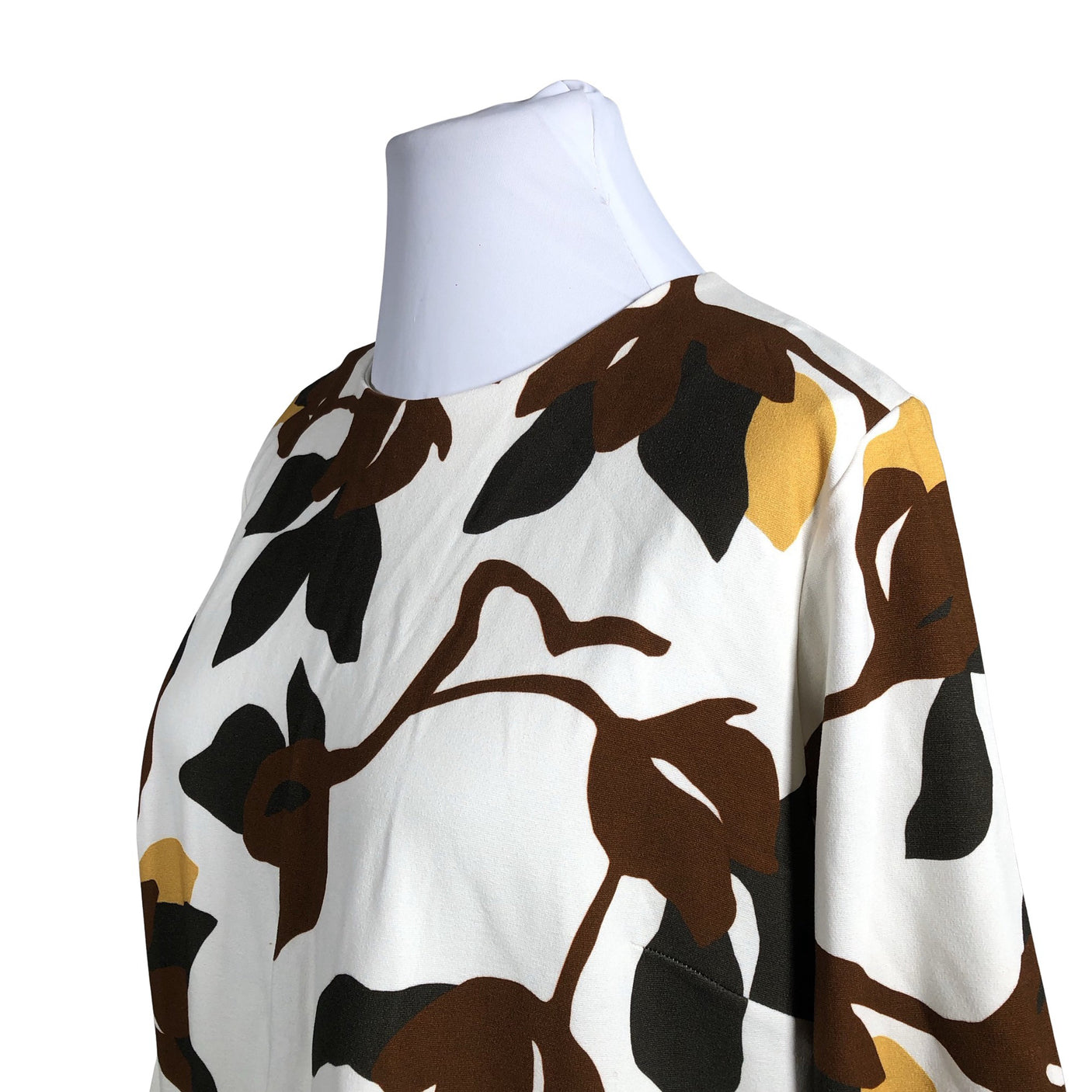 Naisten Marimekko - Trikoomekko, koko 44 - Valkoinen (2)