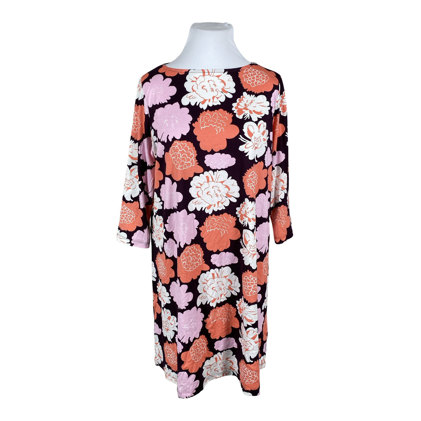 Naisten Marimekko - Trikoomekko, koko 42 - Viininpunainen (1)