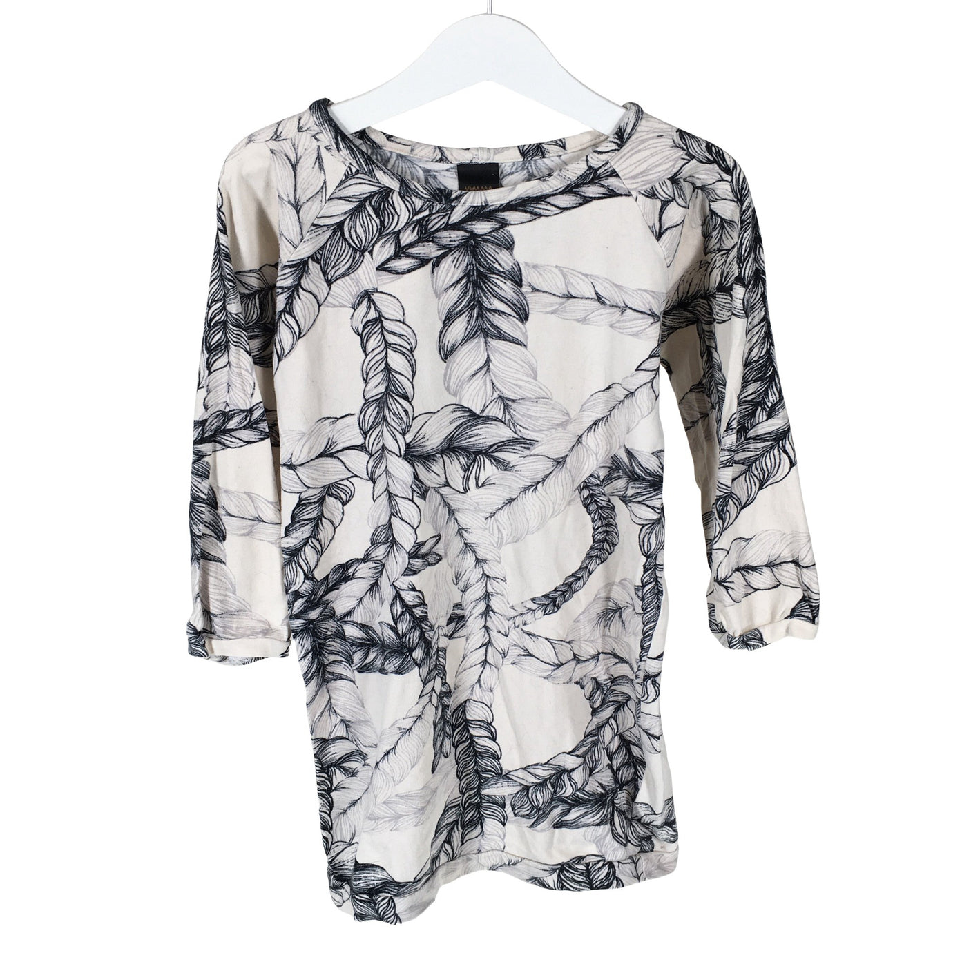 Tyttöjen Vimma - Trikoomekko, koko 92 - 98 - Beige (1)